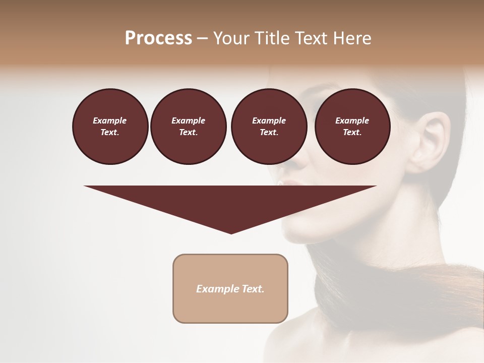 Only Lips Long PowerPoint Template