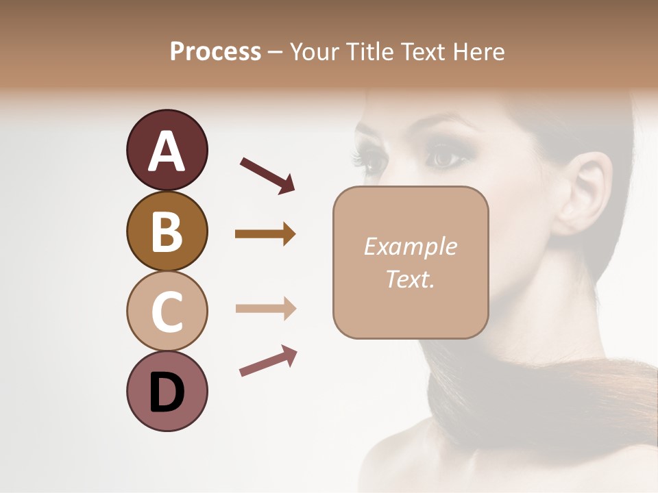 Only Lips Long PowerPoint Template