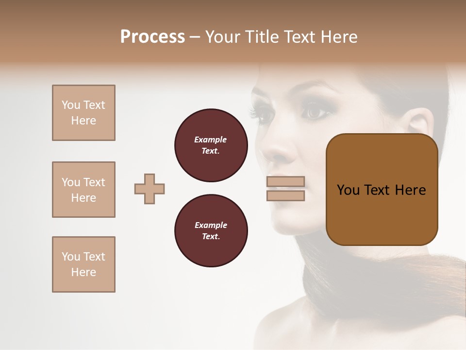 Only Lips Long PowerPoint Template