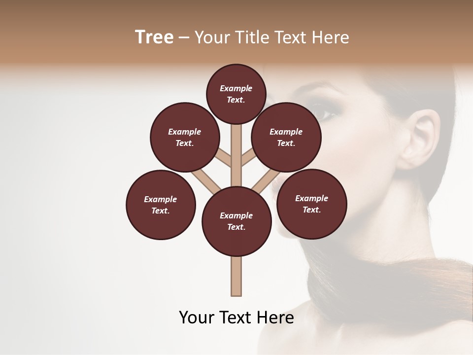 Only Lips Long PowerPoint Template