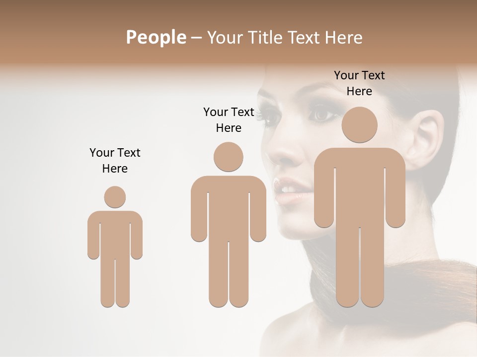 Only Lips Long PowerPoint Template