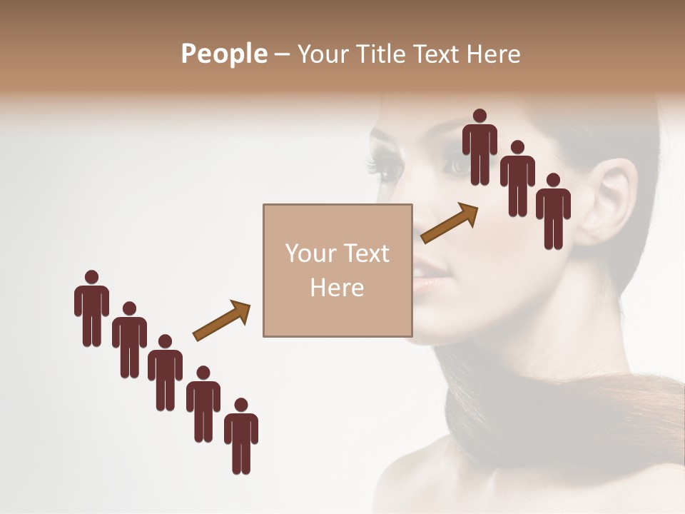 Only Lips Long PowerPoint Template