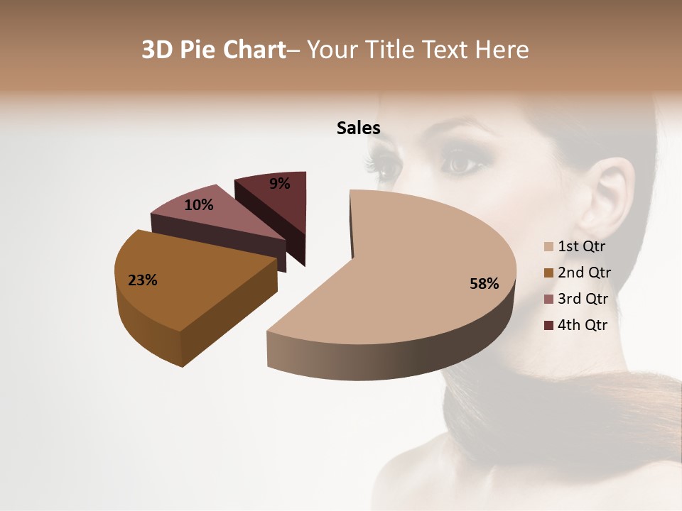 Only Lips Long PowerPoint Template