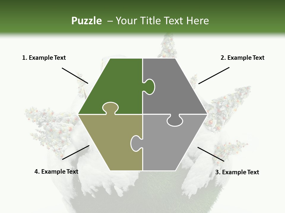 Silver Puff Hookah PowerPoint Template