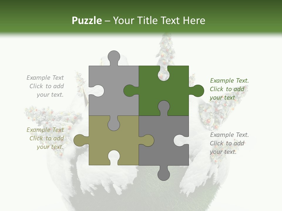 Silver Puff Hookah PowerPoint Template