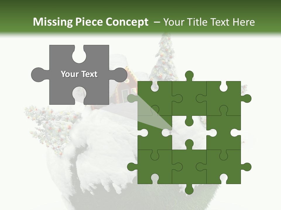 Silver Puff Hookah PowerPoint Template