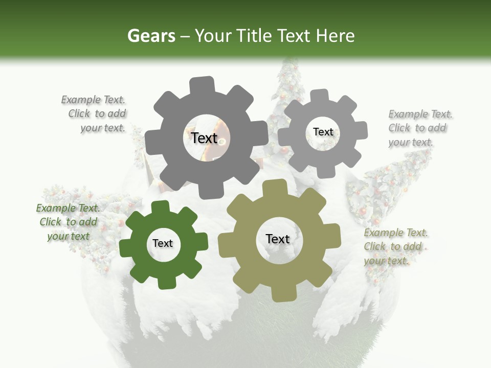 Silver Puff Hookah PowerPoint Template