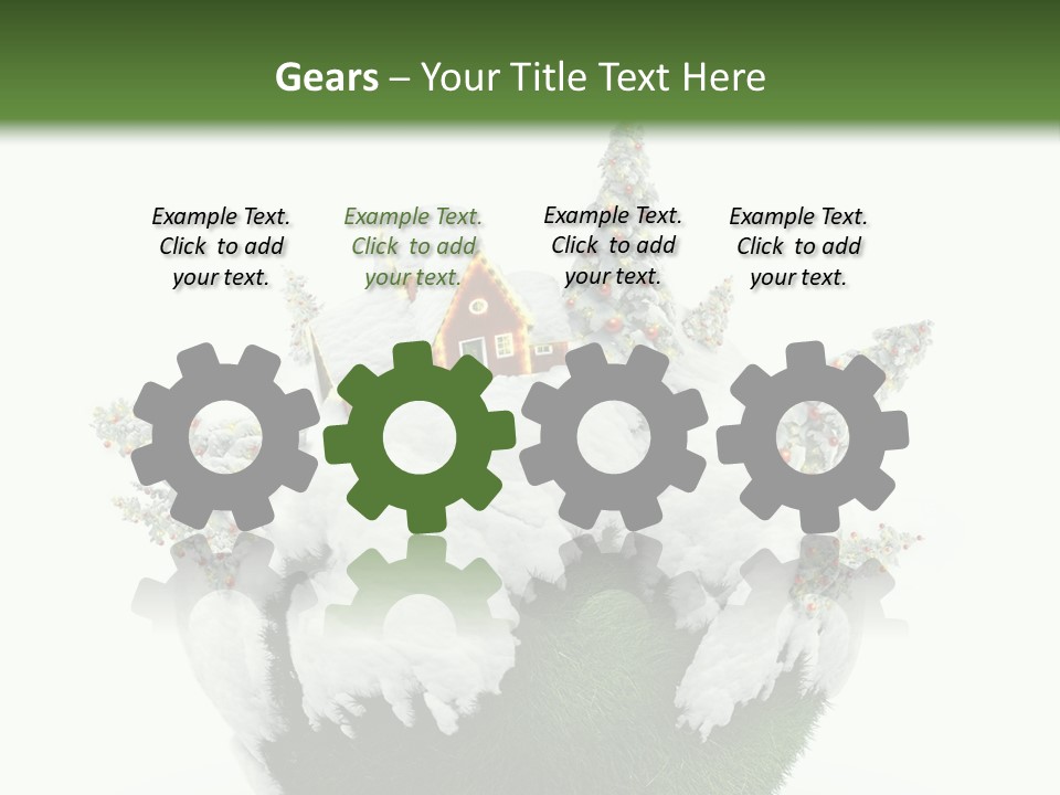 Silver Puff Hookah PowerPoint Template