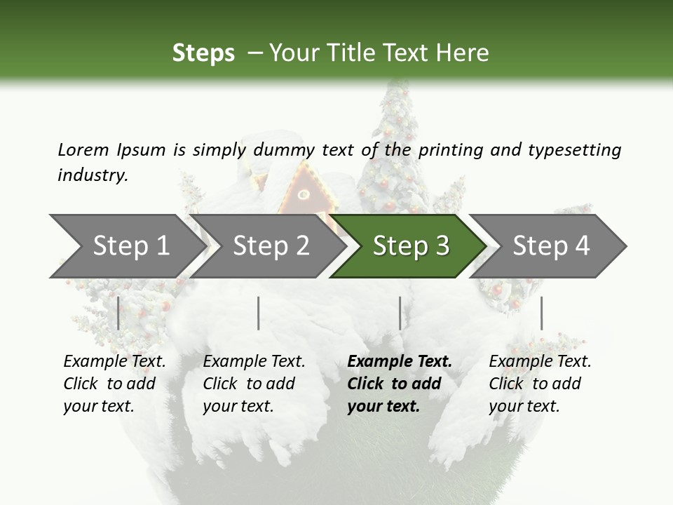Silver Puff Hookah PowerPoint Template