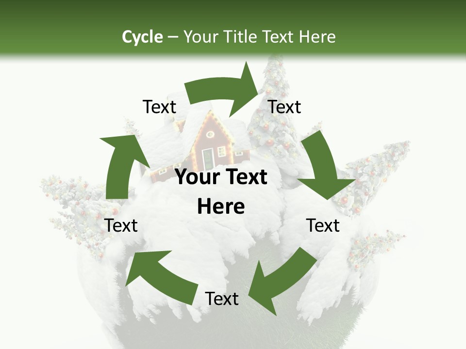 Silver Puff Hookah PowerPoint Template