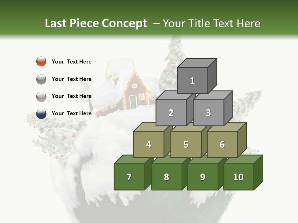 Silver Puff Hookah PowerPoint Template