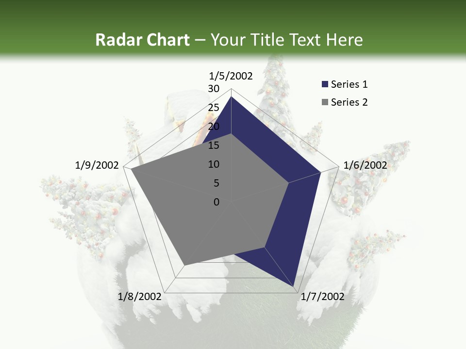 Silver Puff Hookah PowerPoint Template