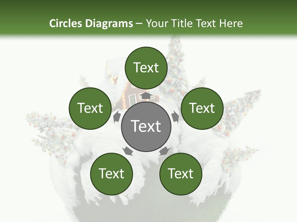 Silver Puff Hookah PowerPoint Template