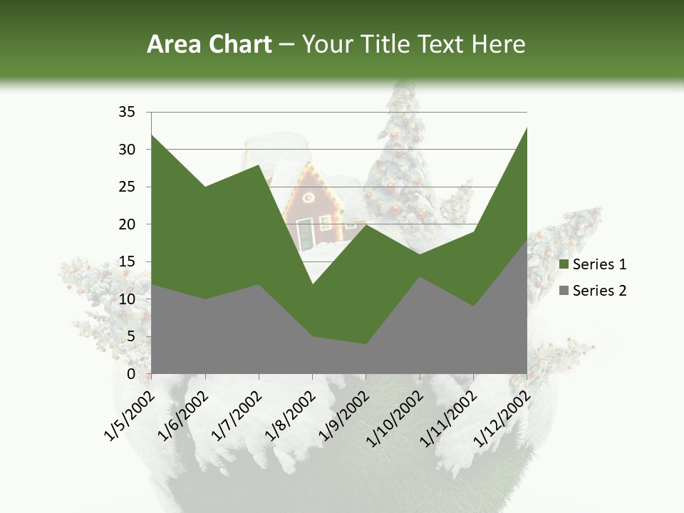 Silver Puff Hookah PowerPoint Template