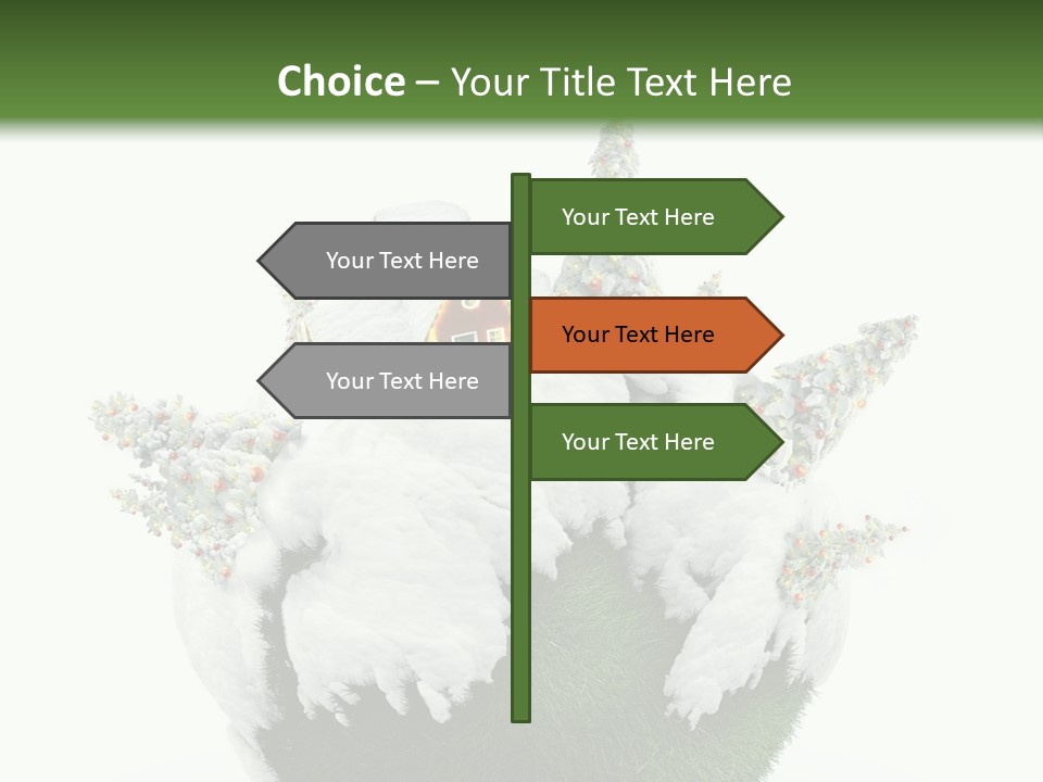 Silver Puff Hookah PowerPoint Template