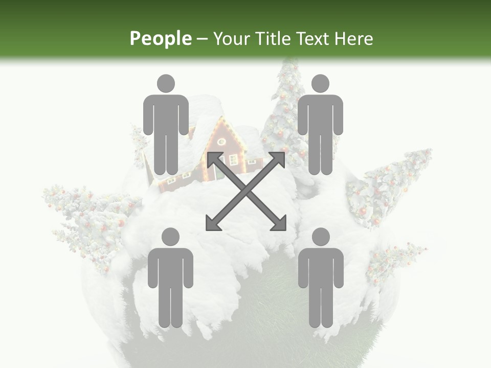 Silver Puff Hookah PowerPoint Template