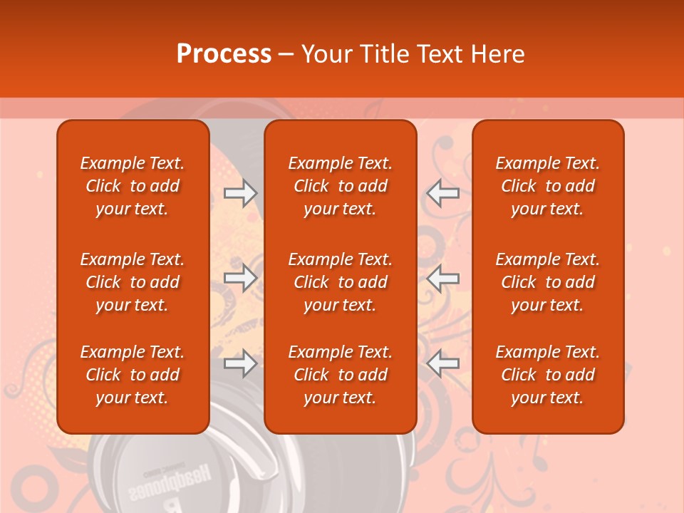 Decorative Audio Conceptual PowerPoint Template