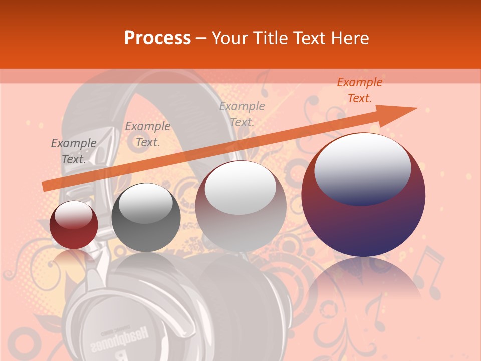 Decorative Audio Conceptual PowerPoint Template
