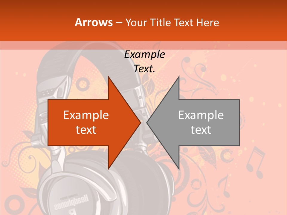 Decorative Audio Conceptual PowerPoint Template