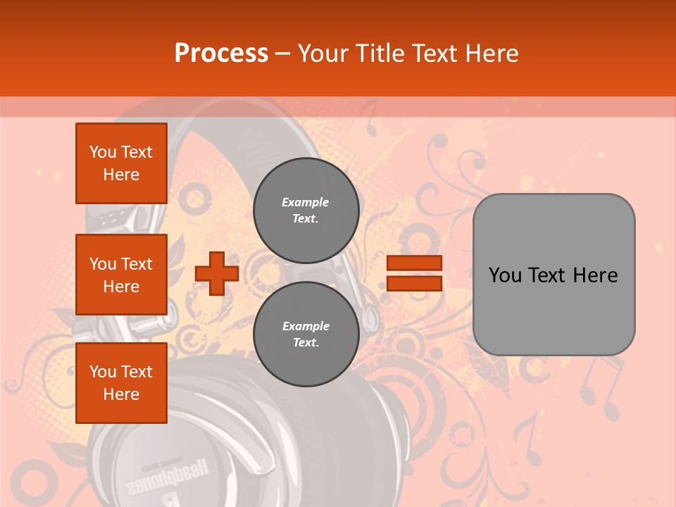 Decorative Audio Conceptual PowerPoint Template