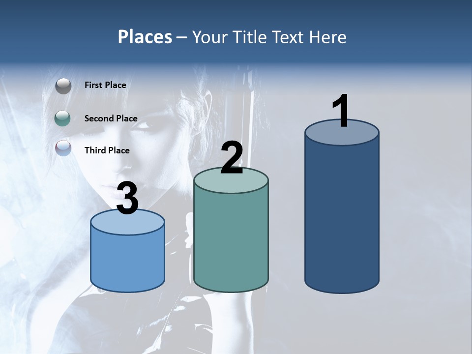 Attractive Look Black PowerPoint Template