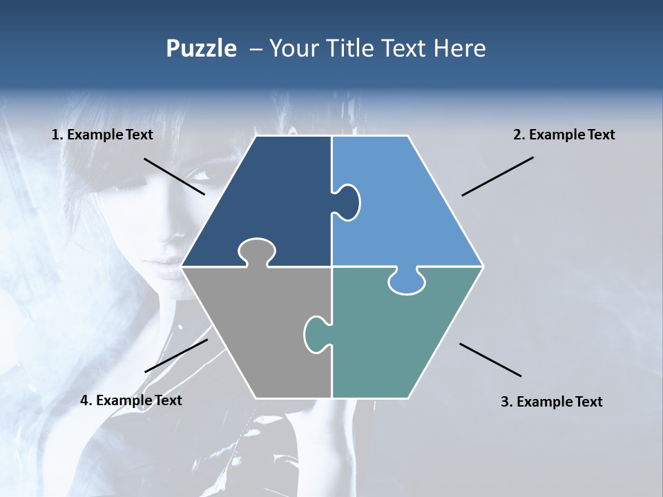 Attractive Look Black PowerPoint Template