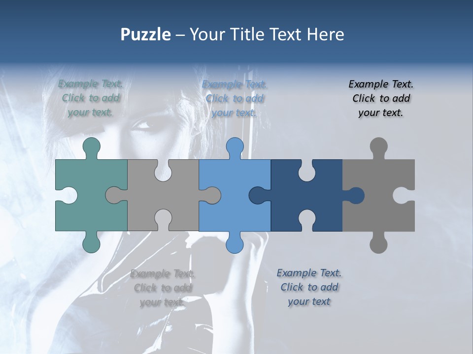 Attractive Look Black PowerPoint Template