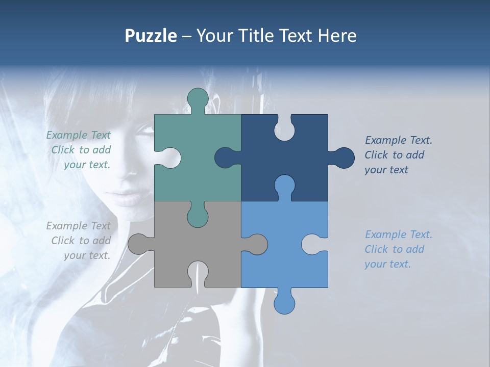 Attractive Look Black PowerPoint Template