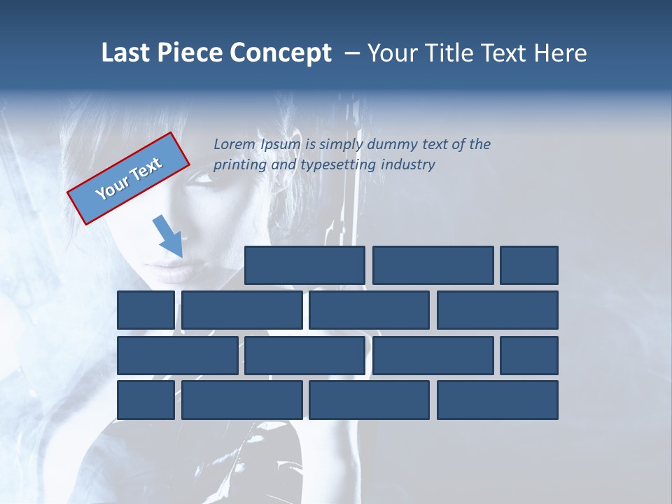 Attractive Look Black PowerPoint Template