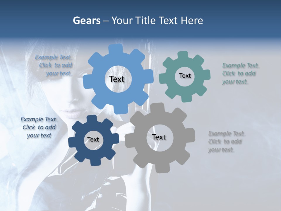 Attractive Look Black PowerPoint Template