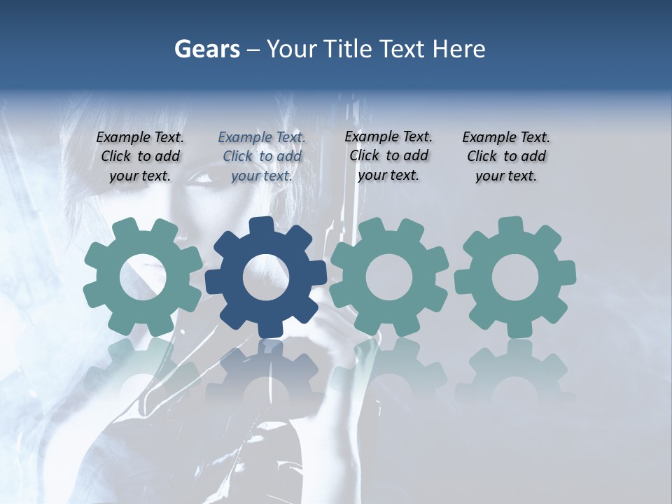 Attractive Look Black PowerPoint Template