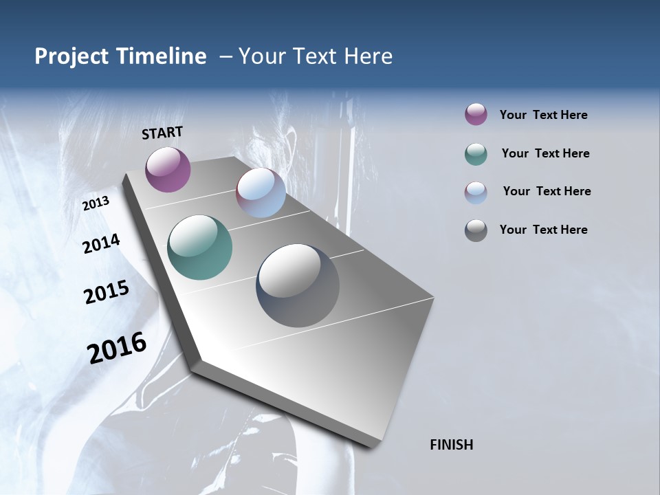 Attractive Look Black PowerPoint Template