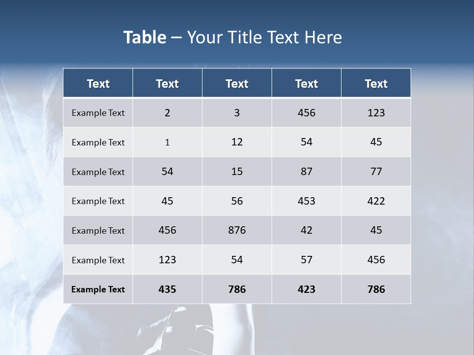 Attractive Look Black PowerPoint Template