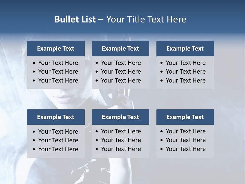 Attractive Look Black PowerPoint Template