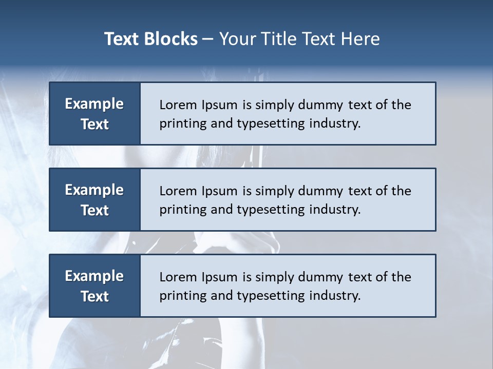 Attractive Look Black PowerPoint Template