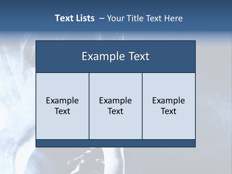 Attractive Look Black PowerPoint Template