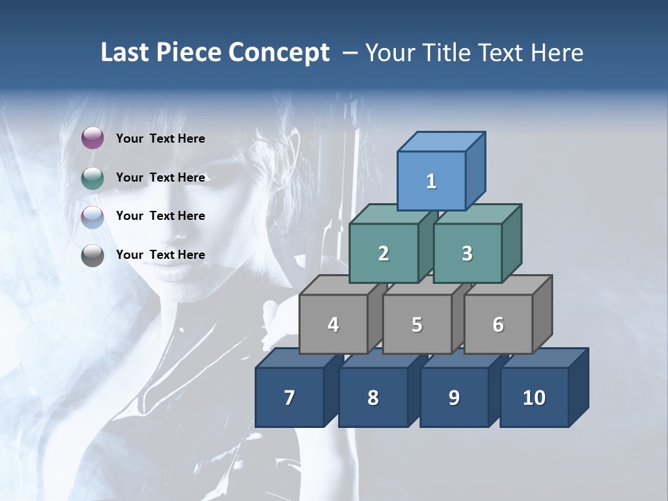 Attractive Look Black PowerPoint Template