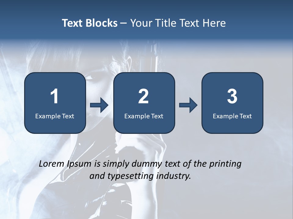 Attractive Look Black PowerPoint Template