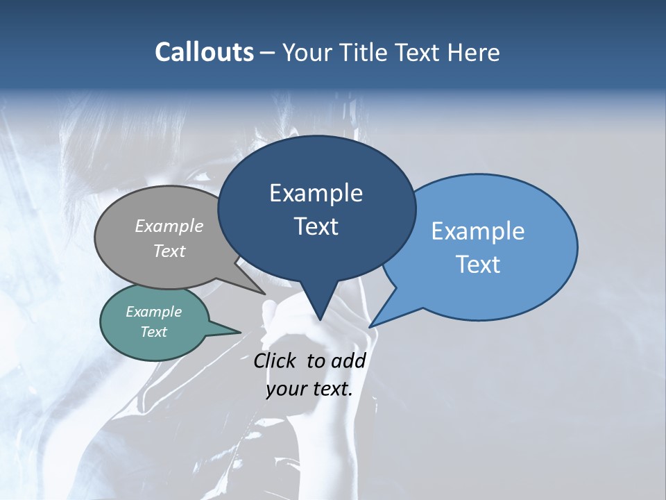 Attractive Look Black PowerPoint Template