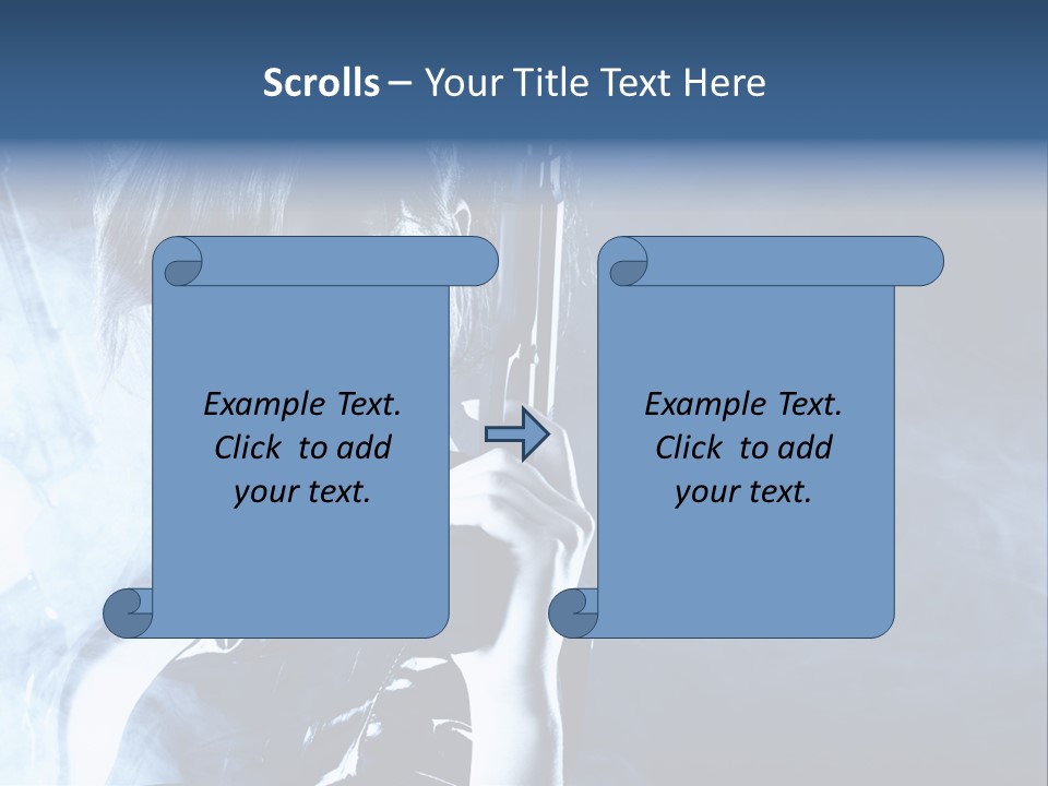 Attractive Look Black PowerPoint Template
