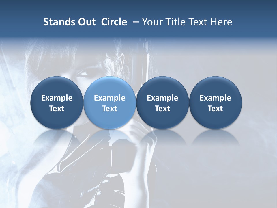 Attractive Look Black PowerPoint Template