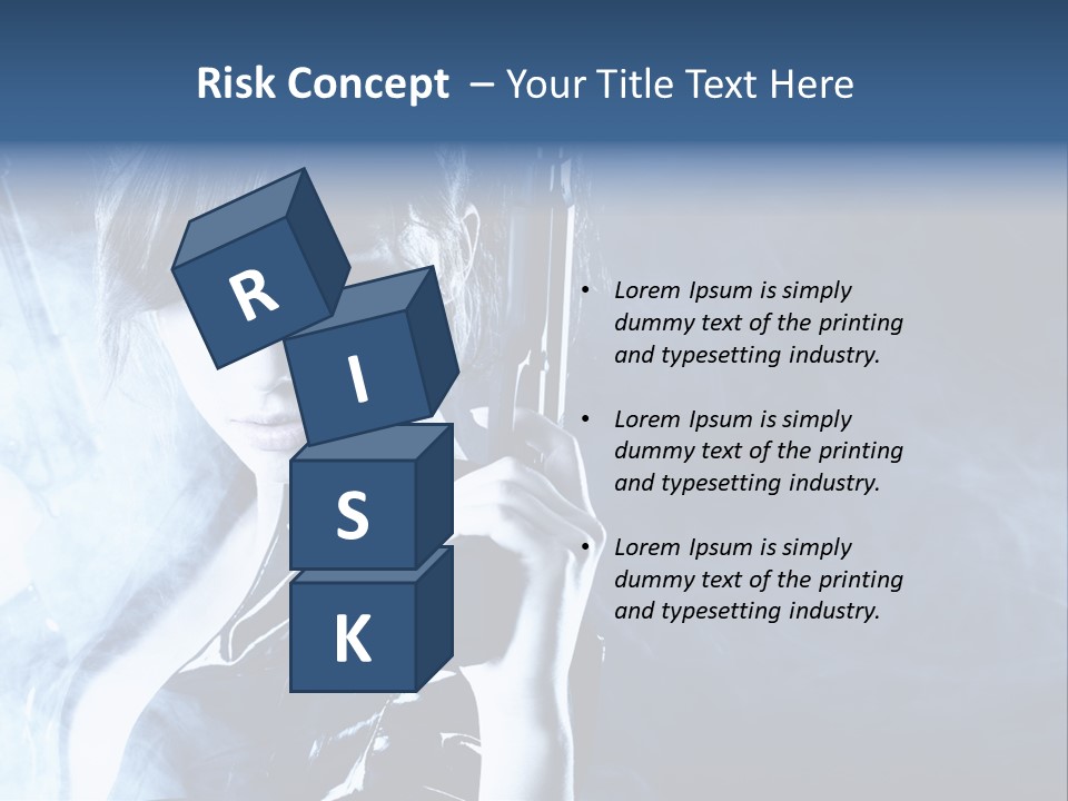 Attractive Look Black PowerPoint Template