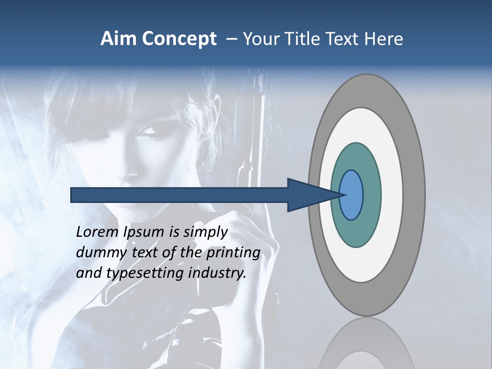 Attractive Look Black PowerPoint Template