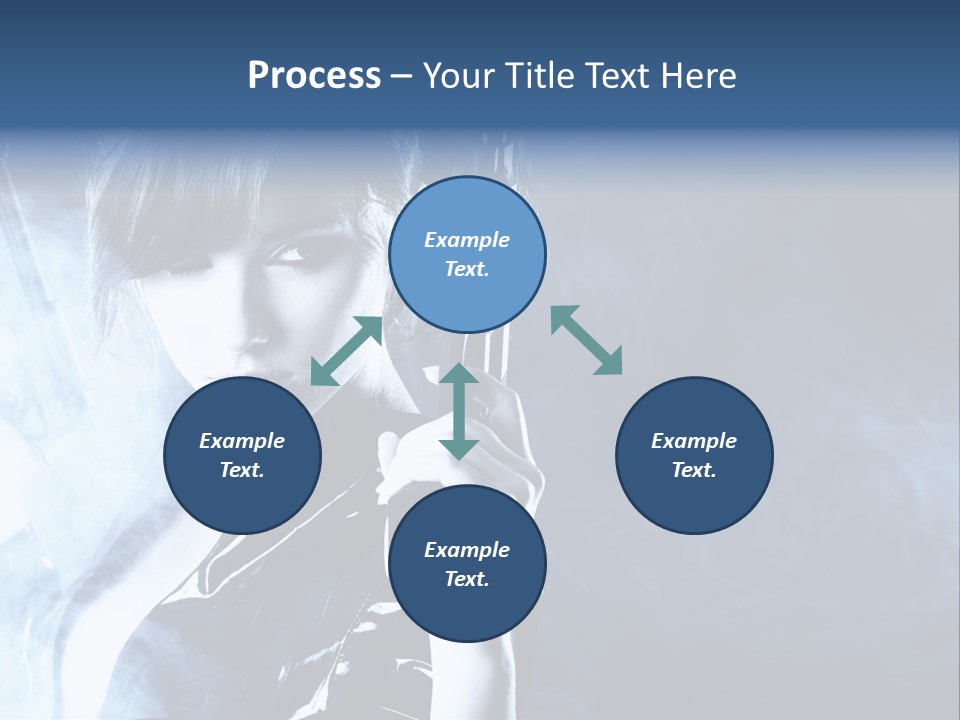 Attractive Look Black PowerPoint Template