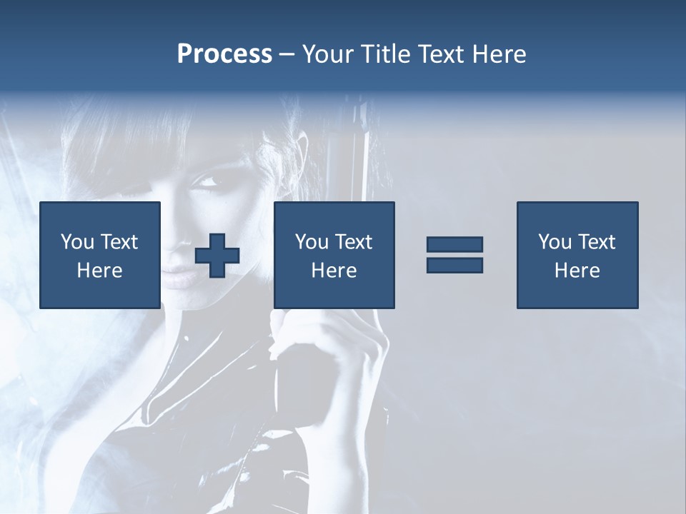 Attractive Look Black PowerPoint Template