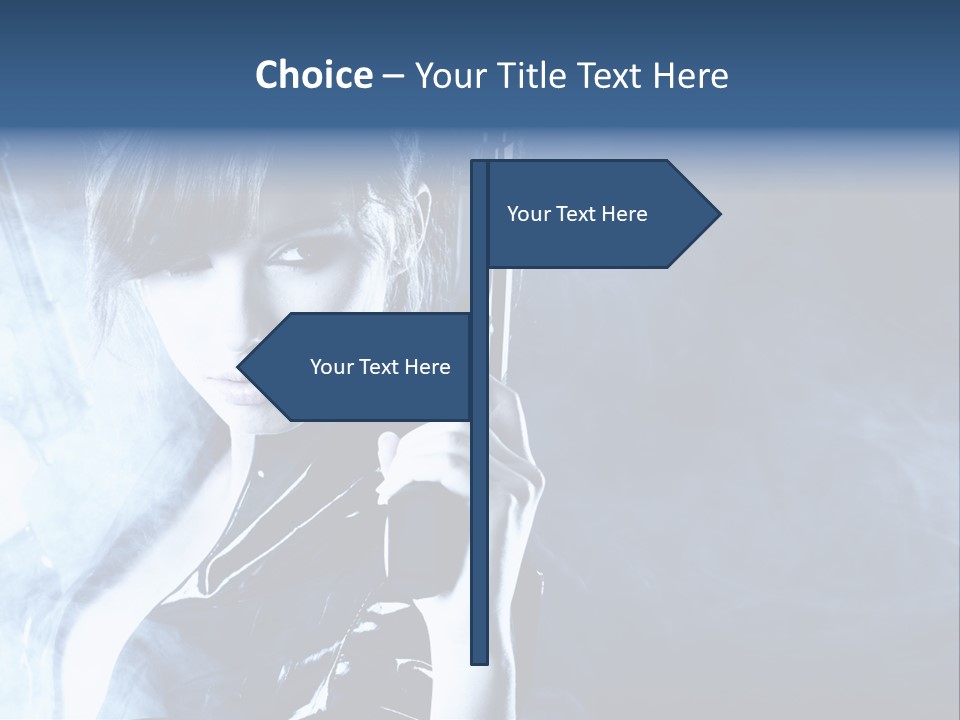 Attractive Look Black PowerPoint Template
