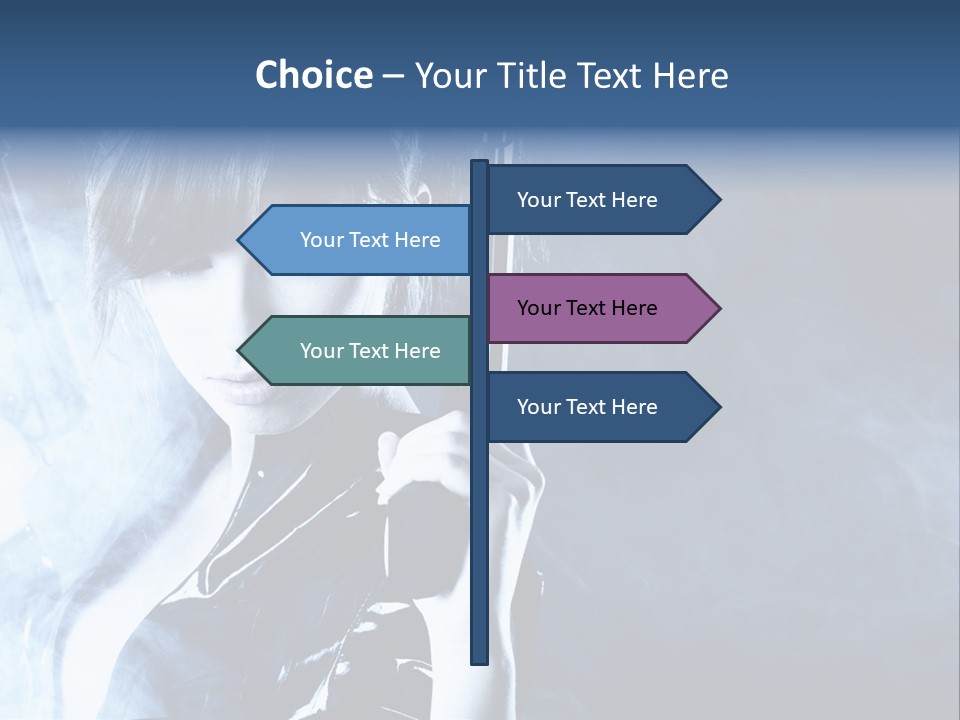 Attractive Look Black PowerPoint Template