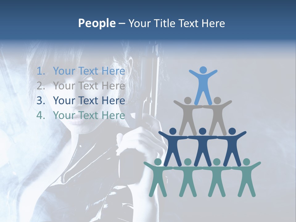 Attractive Look Black PowerPoint Template