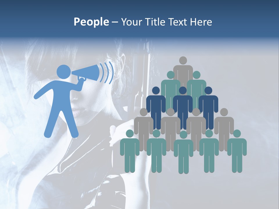 Attractive Look Black PowerPoint Template