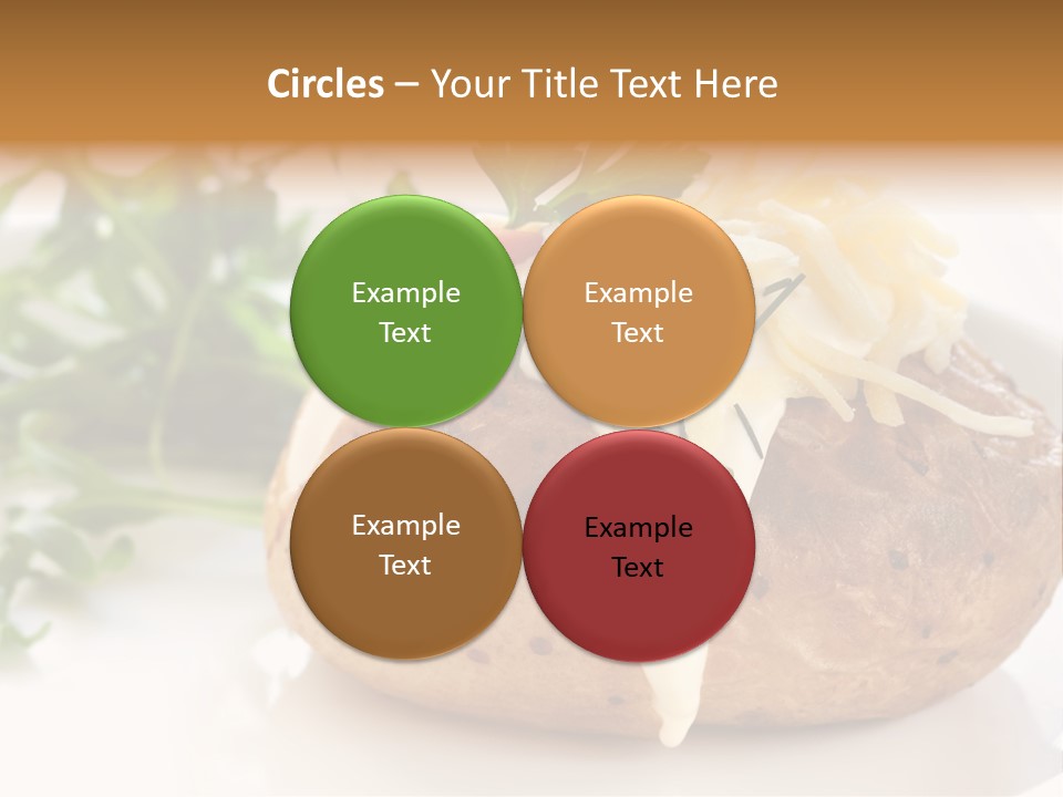 Color Chives Meal PowerPoint Template